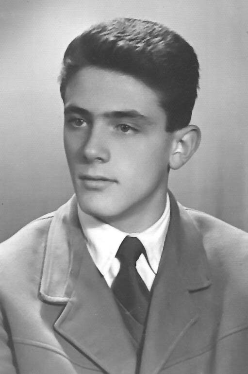[1954] Quindici anni quarta ginnasio al Liceo A. Volta di Como