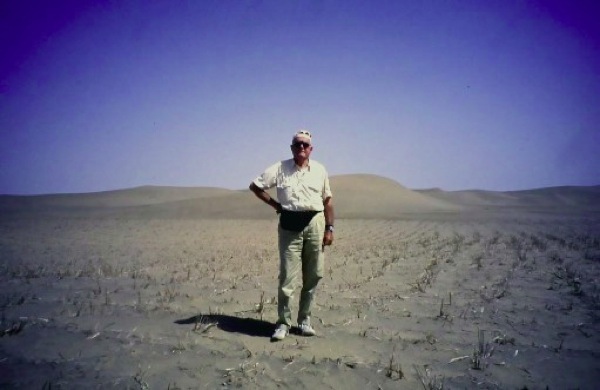 Deserto Taklamakan Xinjiang Cina autunno 2004