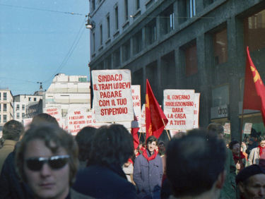 La manifestazione del 19 novembre 1969