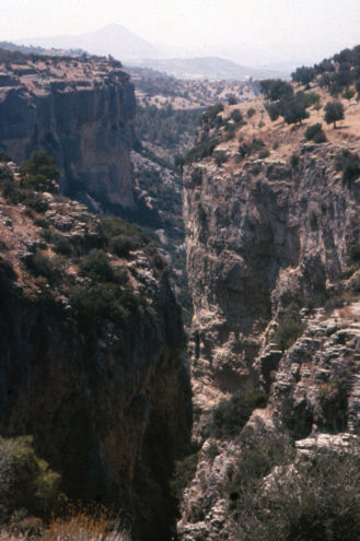 La Valle Peristrema nel 1972