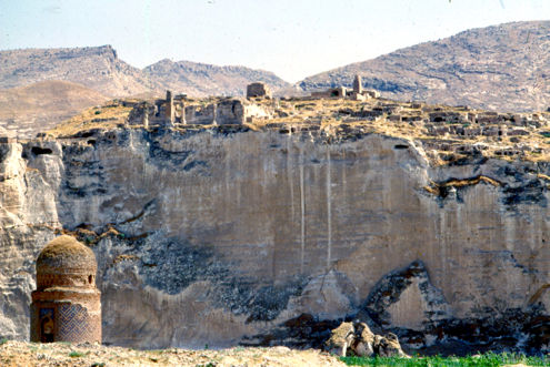 Hasankeyf nell'agosto 1978 (non ancora sommersa per la diga sul Tigri)