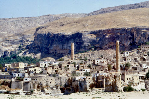 Hasankeyf nell'agosto 1978 (non ancora sommersa per la diga sul Tigri)