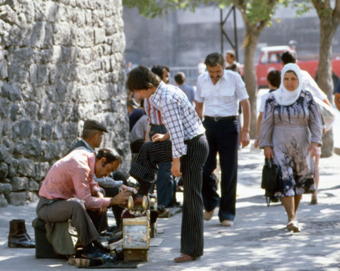 Il bazar di Kayseri nell'agosto 1978