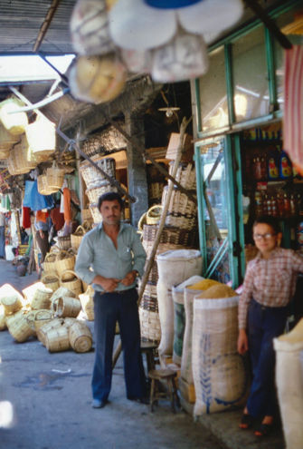 Il bazar di Kayseri nell'agosto 1978