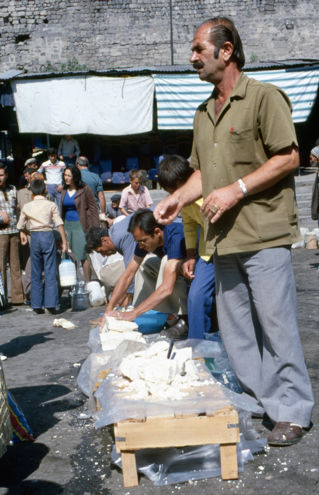 Il bazar di Kayseri nell'agosto 1978