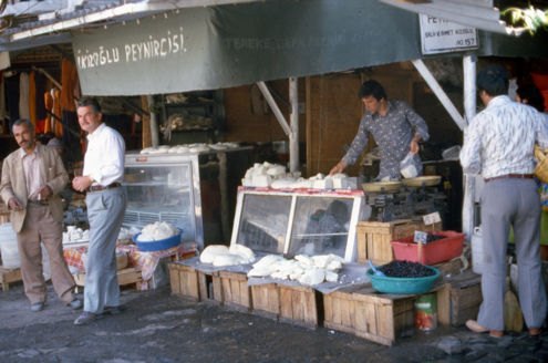 Il bazar di Kayseri nell'agosto 1978