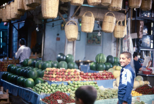 Il bazar di Kayseri nell'agosto 1978
