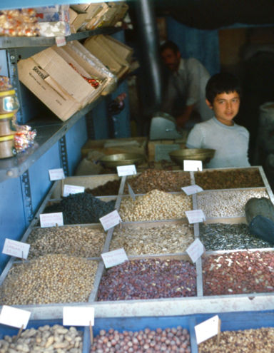 Il bazar di Kayseri nell'agosto 1978
