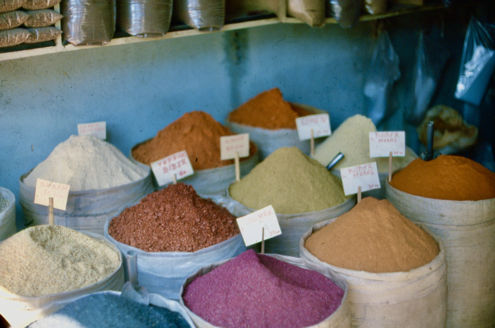 Il bazar di Kayseri nell'agosto 1978