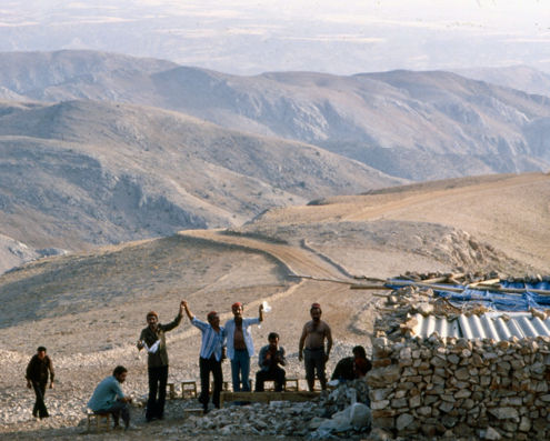 Il Nemrut nell'agosto 1978
